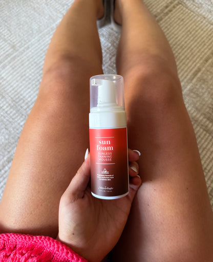 PRE ORDER MIXOLOGIE SUNFOAM SUNLESS TANNING MOUSSE (100ML)