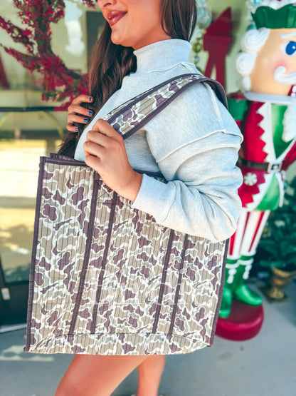 BIRDIE Quilted Tote Bags- Pre Order