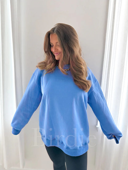 Birdie Blue Soft Style Crewneck Sweatshirt
