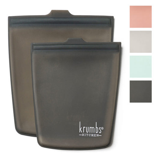 Krumbs Kitchen Silicone Storage Bags 2pack