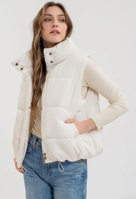 CANDICE SOFT PUFFER VEST