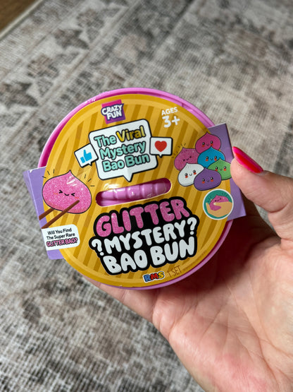RMS Crazy Fun™ Pink Mystery Glitter Bao Bun – Rare Chase