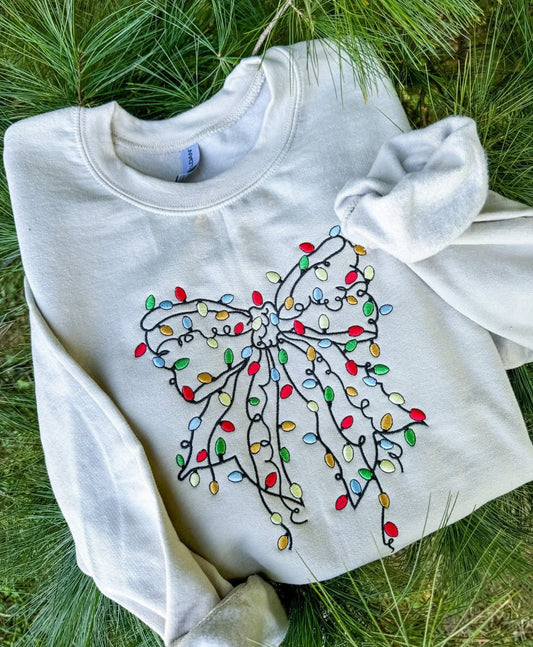 PRE ORDERS FESTIVE BOW SAND OR ASH