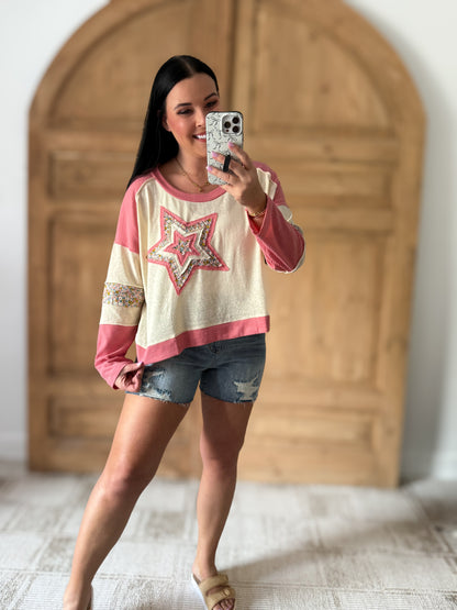 POL: STAR PATCH TOP CREAM