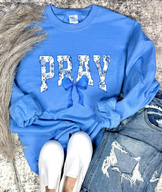 PRAY BOW CREWNECK PRE ORDER