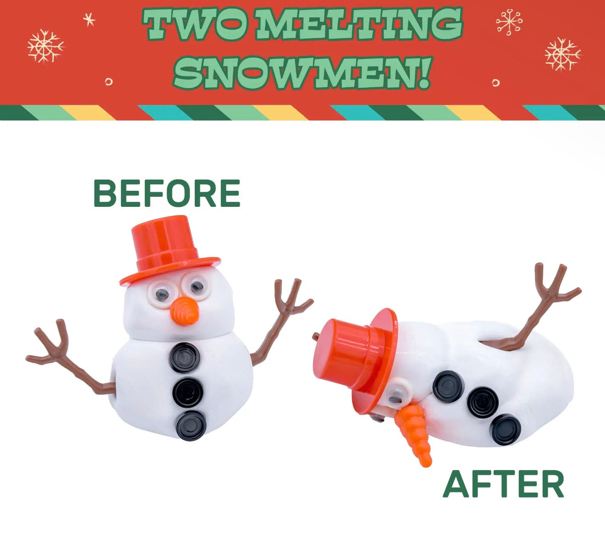 Melting Snowman Viral Putty Kit