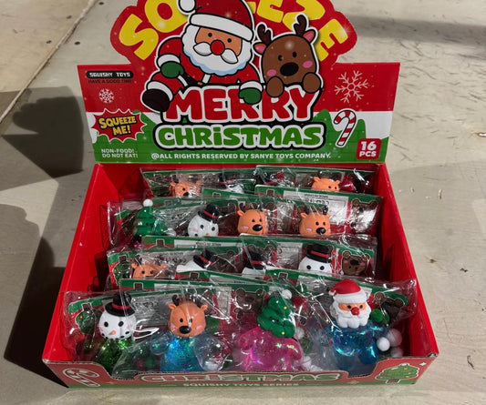 Christmas Character Maltose Squishy Mystery