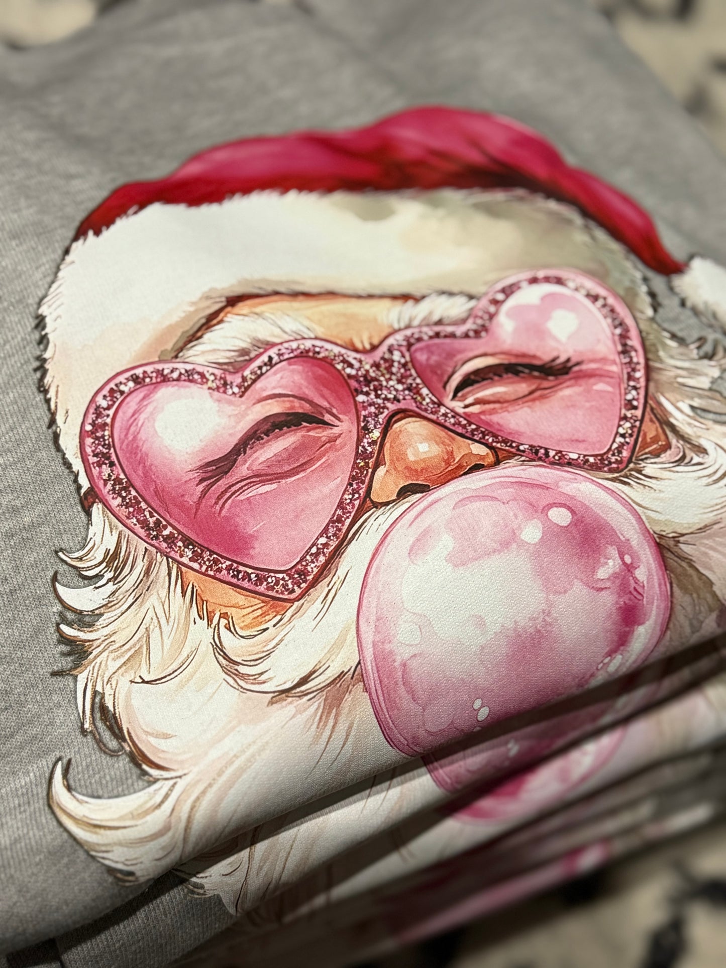 BUBBLE SANTA SOFT FLEECE SWEATERSHIRT