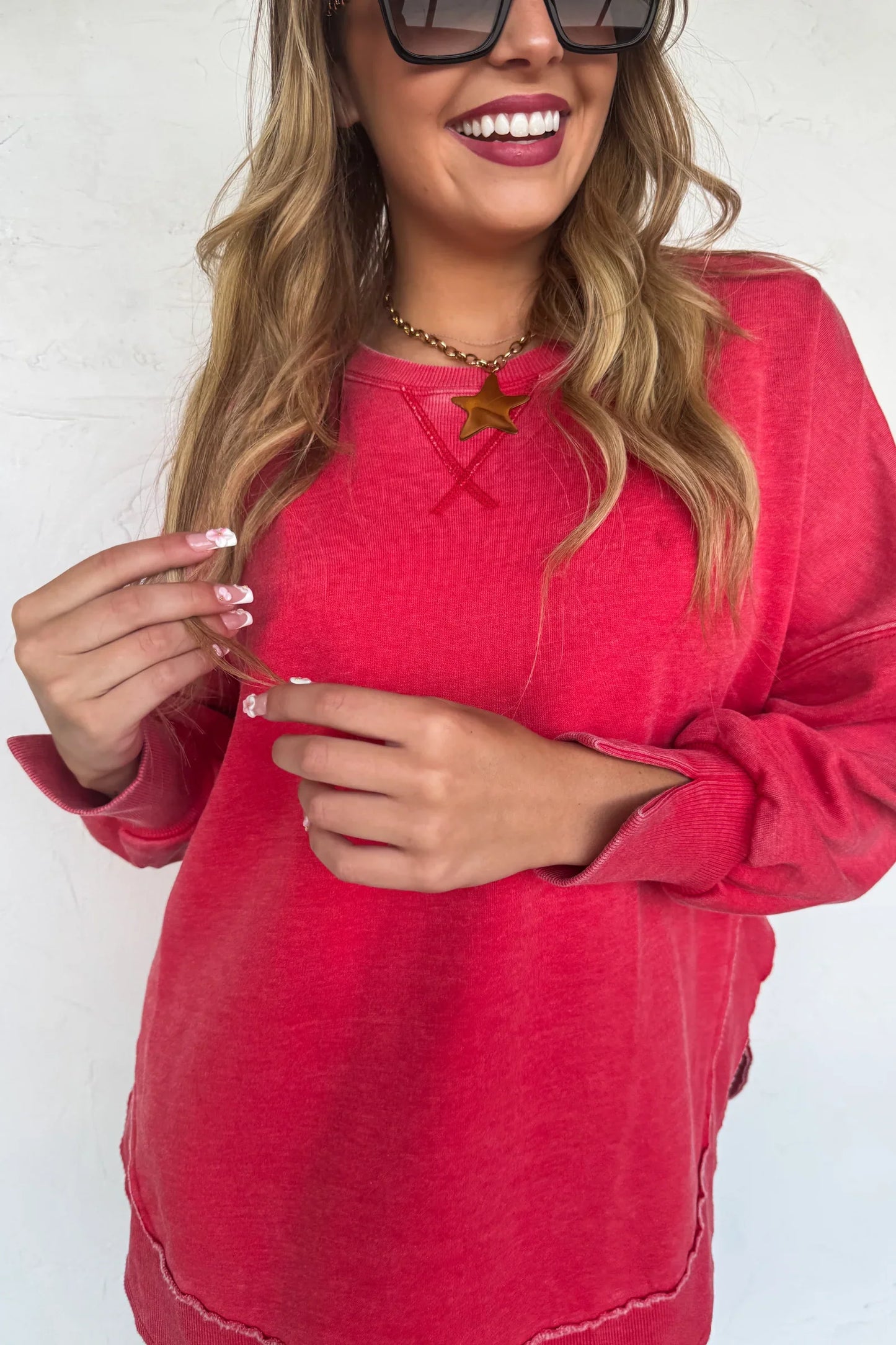 PREORDER- JOSS WASHED SWEATSHIRT **More Colors