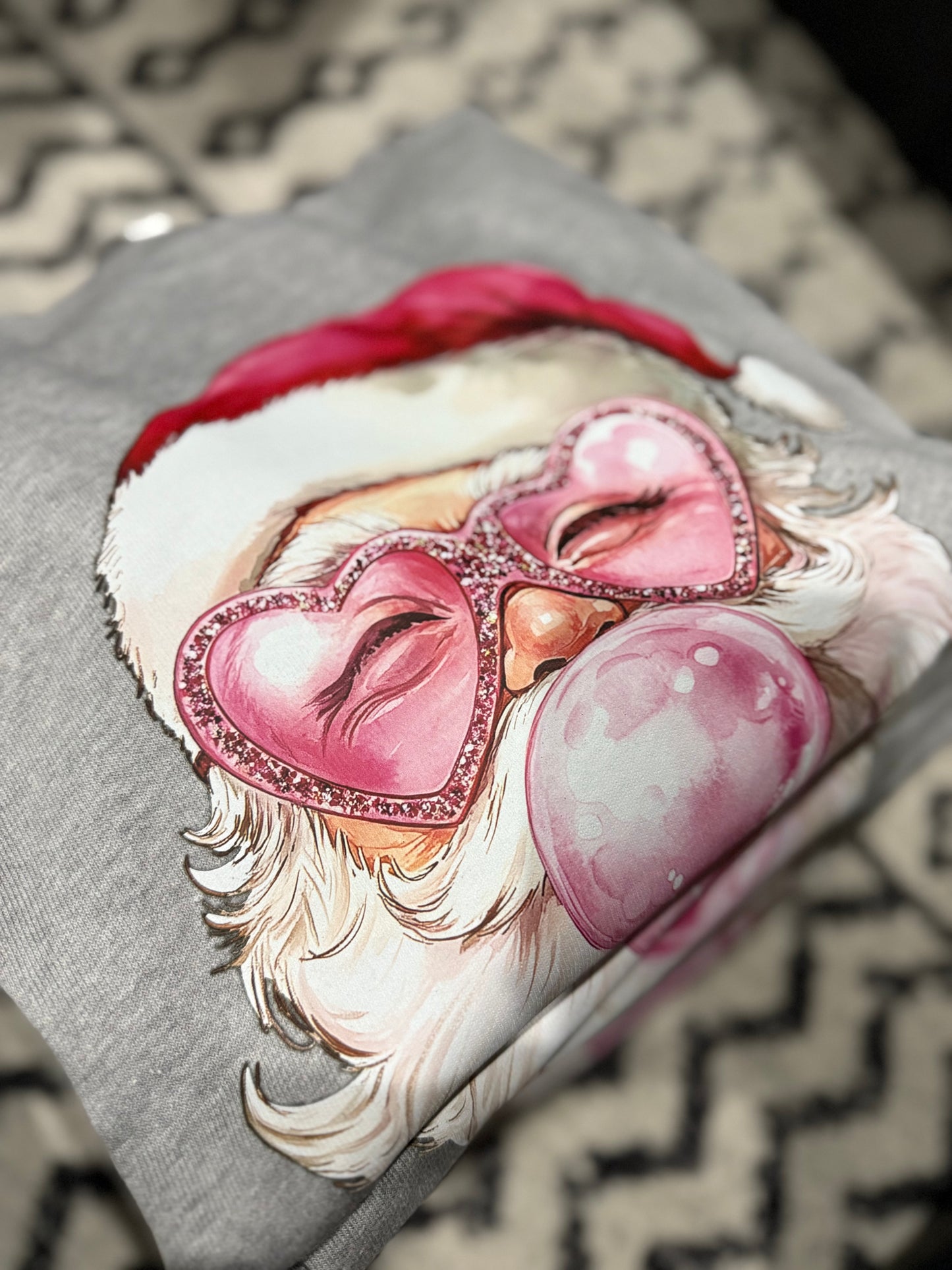 BUBBLE SANTA SOFT FLEECE SWEATERSHIRT