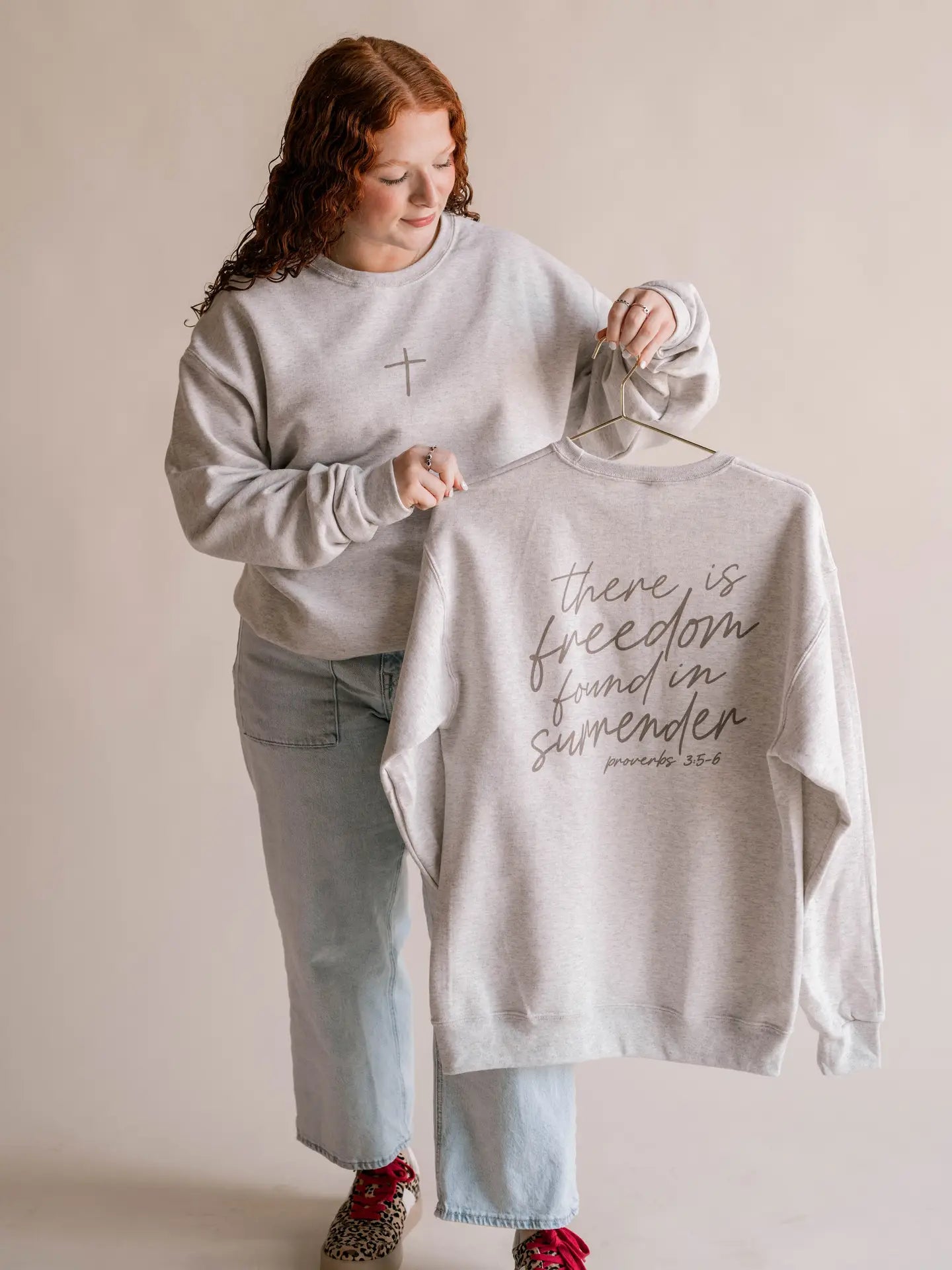 FREEDOM IN SURRENDER PULLOVER I CHRISTIAN PULLOVER