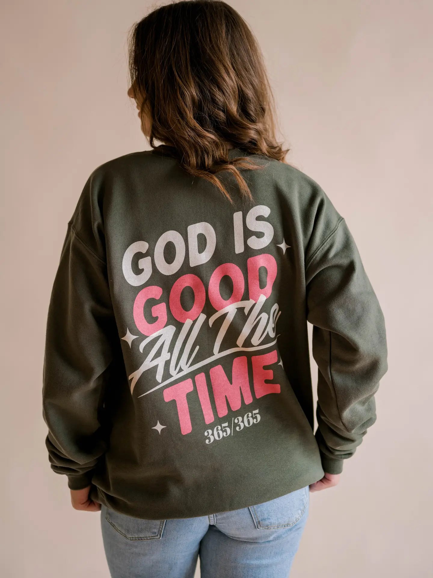 GOD IS GOOD PULLOVER I CHRISTIAN PULLOVER