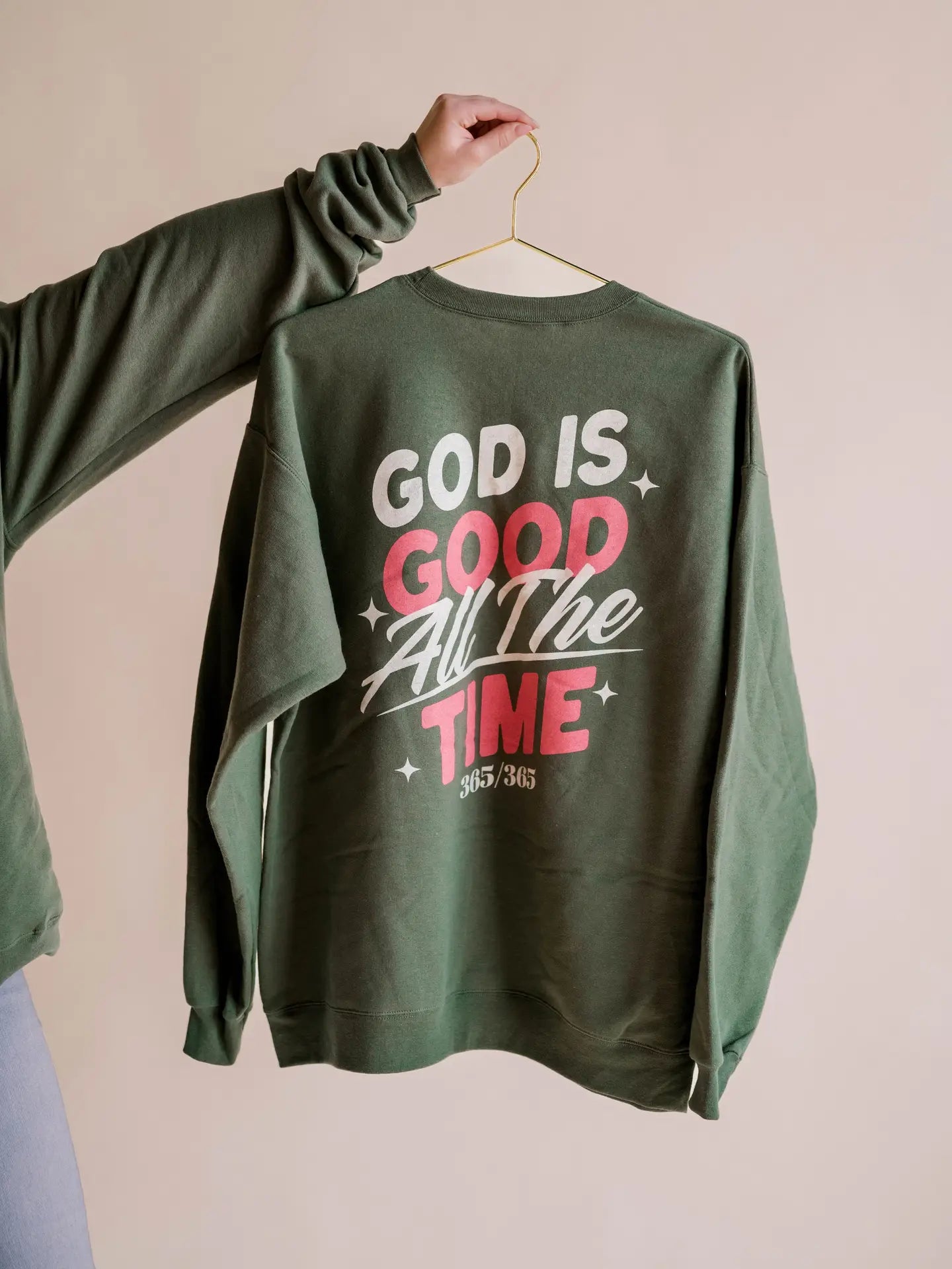 GOD IS GOOD PULLOVER I CHRISTIAN PULLOVER