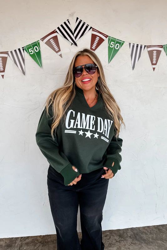 KICKOFF CUT SWEATSHIRT Green