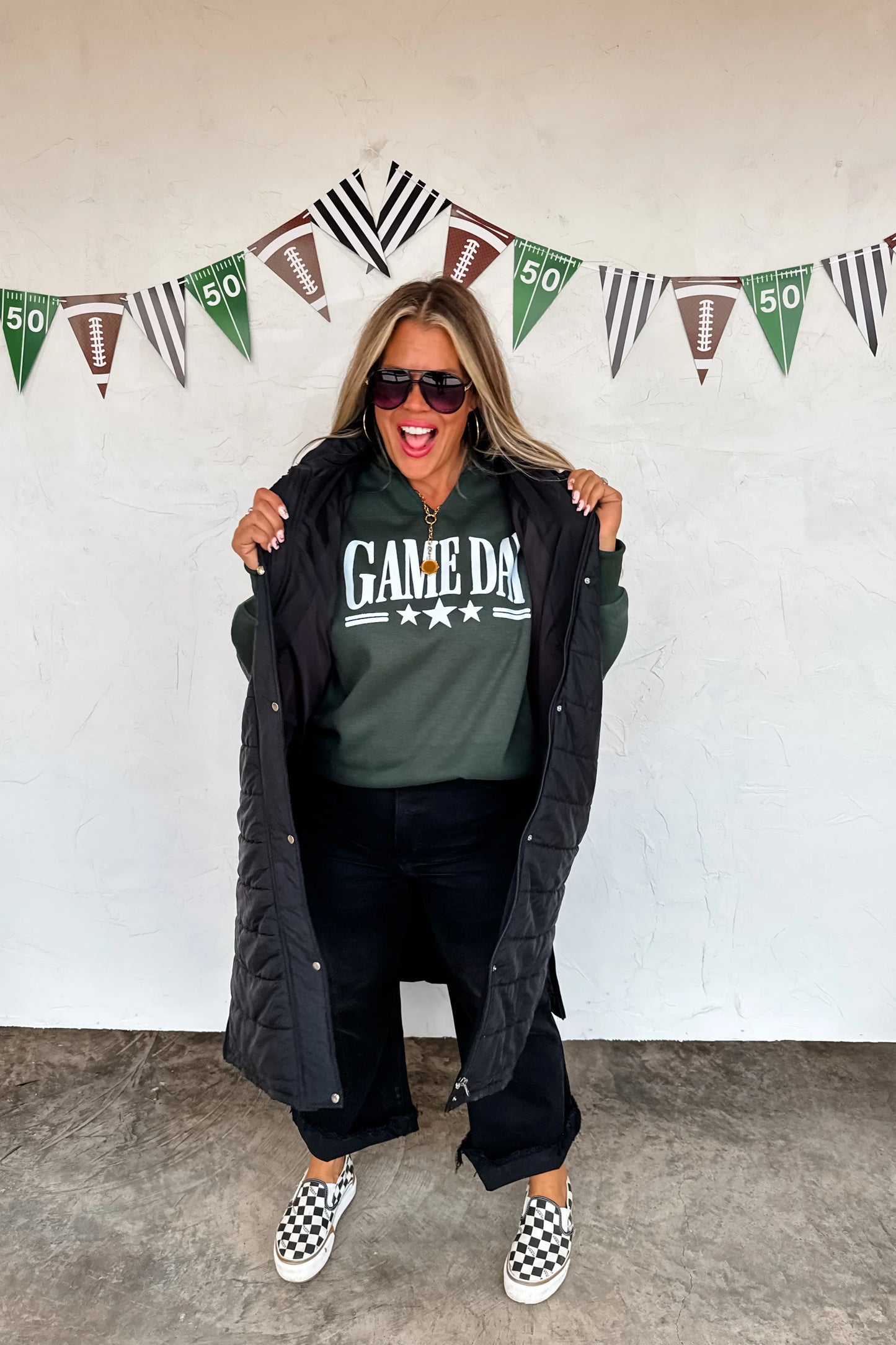 KICKOFF CUT SWEATSHIRT Green