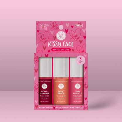 KISSY FACE BELOVED TINTED LIP OIL SET OF 3- WOOLZIES