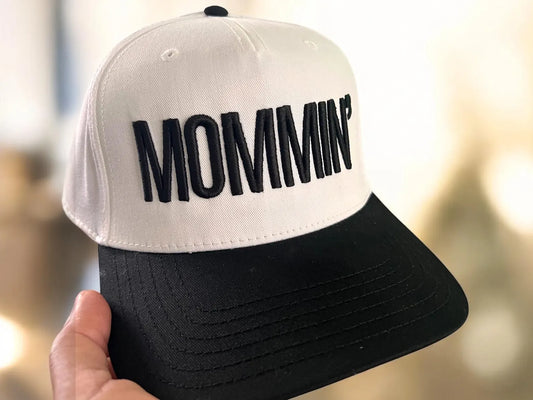 MOMMIN Two Tone Canvas Hat