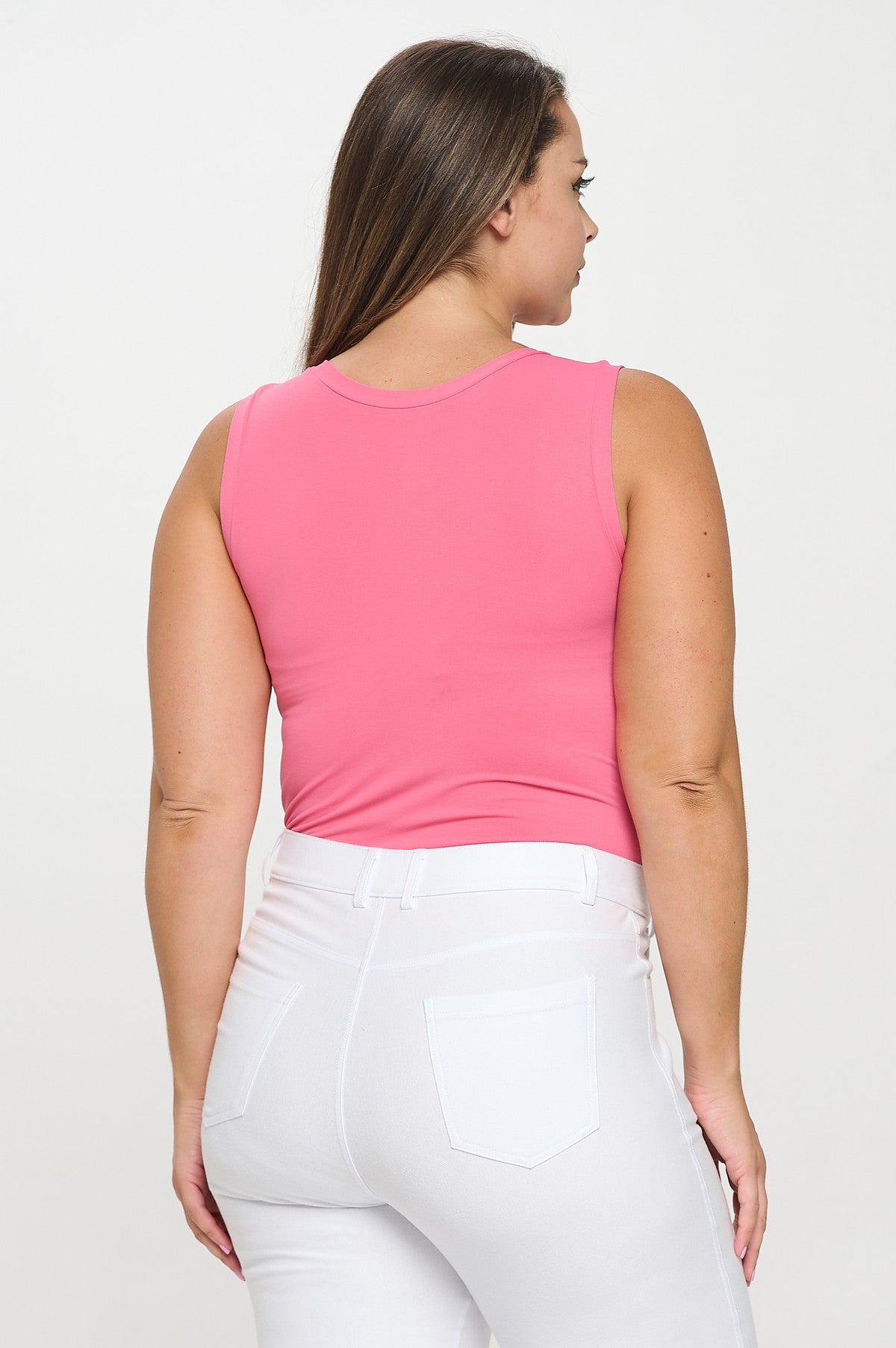 FITTED FEEL SEAMLESS CREW TANK