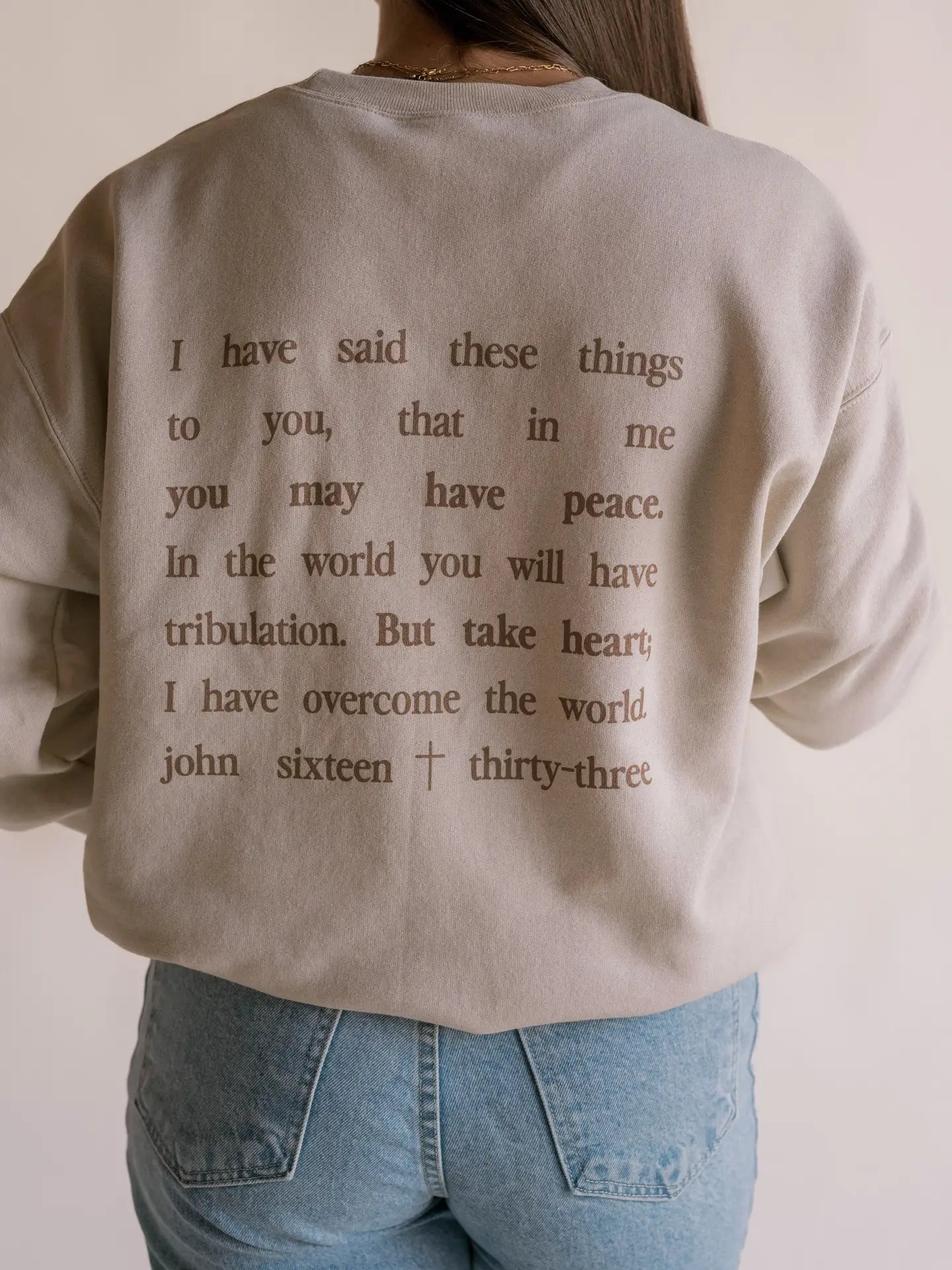 TAKE HEART JOHN 16:33