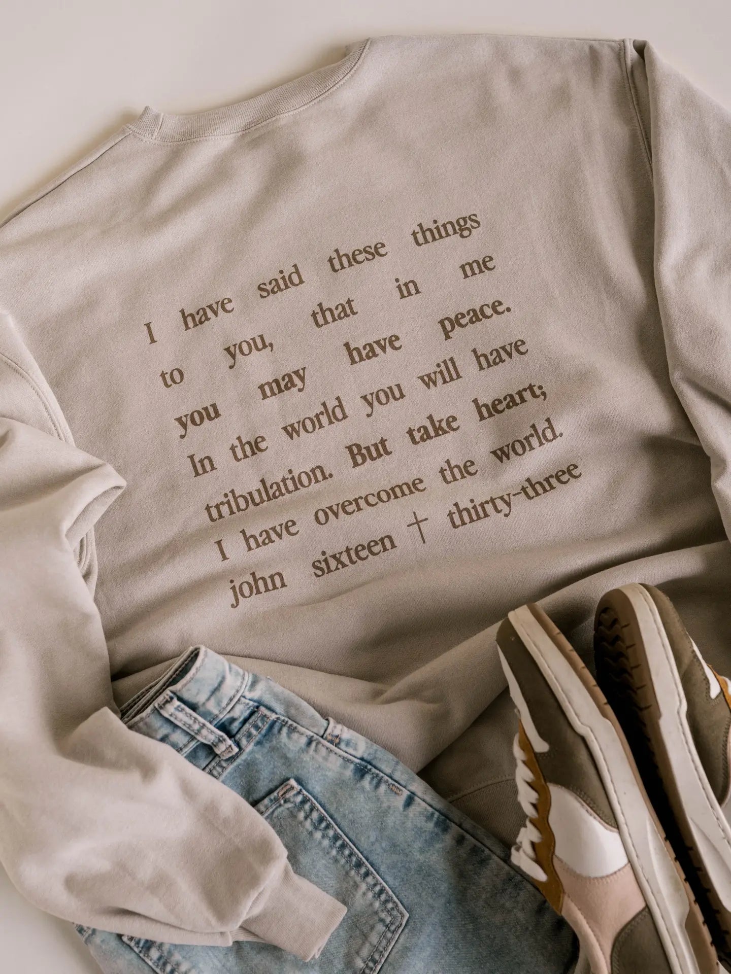 TAKE HEART JOHN 16:33