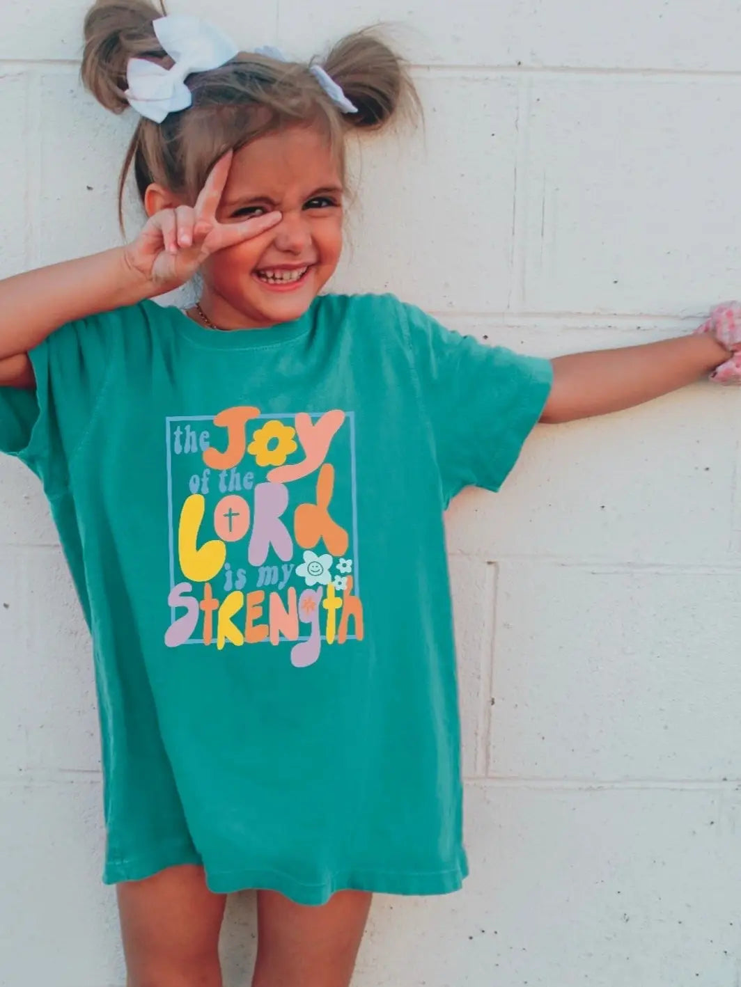 THE JOY OF THE WORLD ADULT TEE