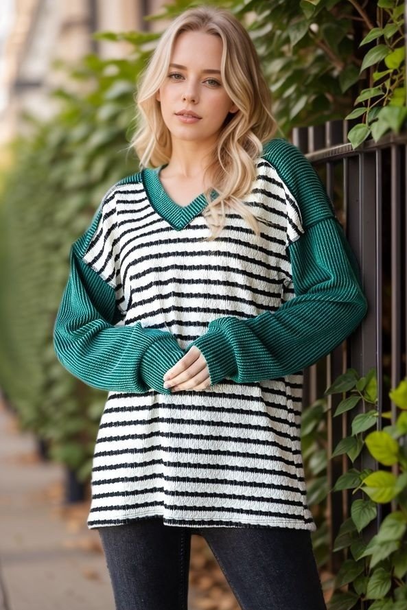 YEAR ROUND FAVORITE STRIPE RIBBED TO*Multiple Colors