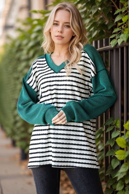 YEAR ROUND FAVORITE STRIPE RIBBED TO*Multiple Colors