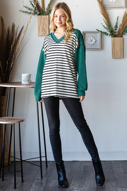 YEAR ROUND FAVORITE STRIPE RIBBED TO*Multiple Colors