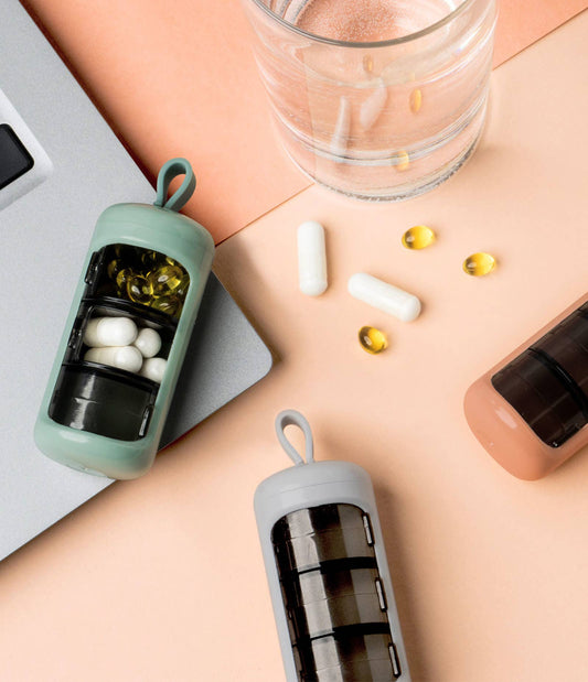 CARE CAPSULE PILL & VITAMIN CASE