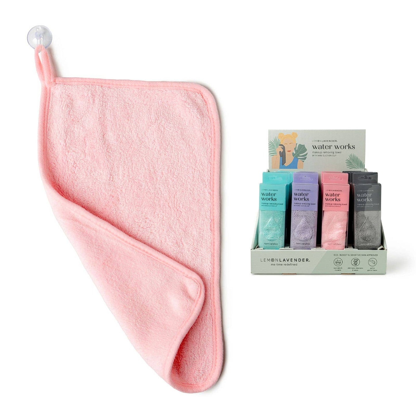 WATER WORKS MAKE-UP REMOVING TOWEL (MULTIPLE COLORS)