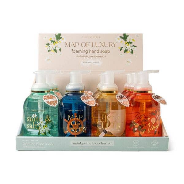 FOAMING HAND SOAP MAP OF LUXURY COLLECTION