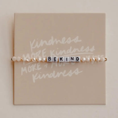 Encouraging Beaded Stretchy Bracelets