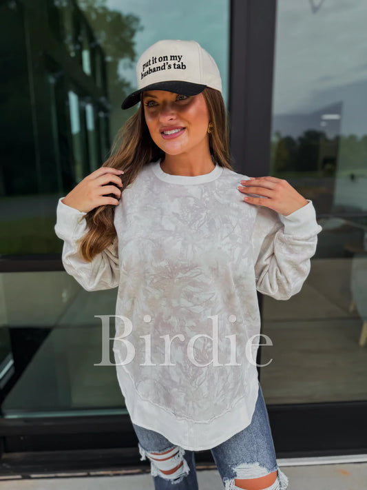 BIRDIE PREORDER Everyday Curve Pullover in Light Camo