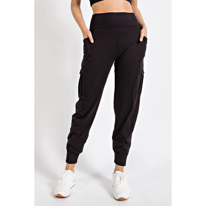 CARGO JOGGERS- BLACK