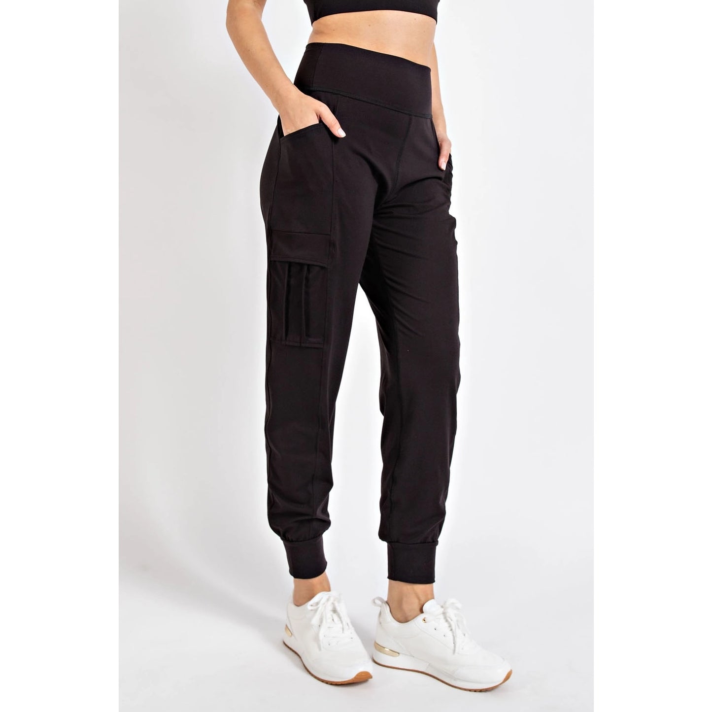 CARGO JOGGERS- BLACK