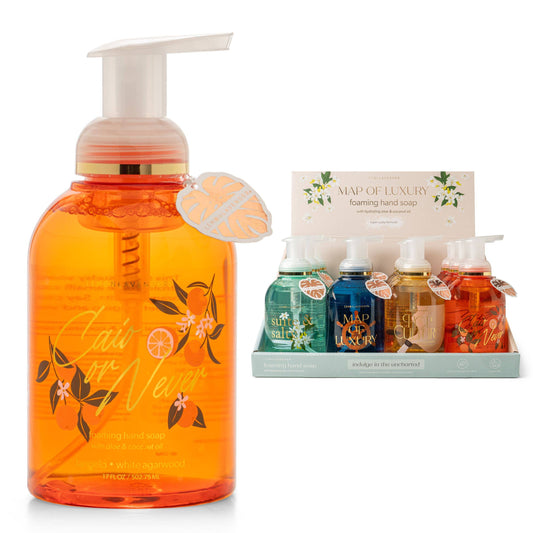 FOAMING HAND SOAP MAP OF LUXURY COLLECTION