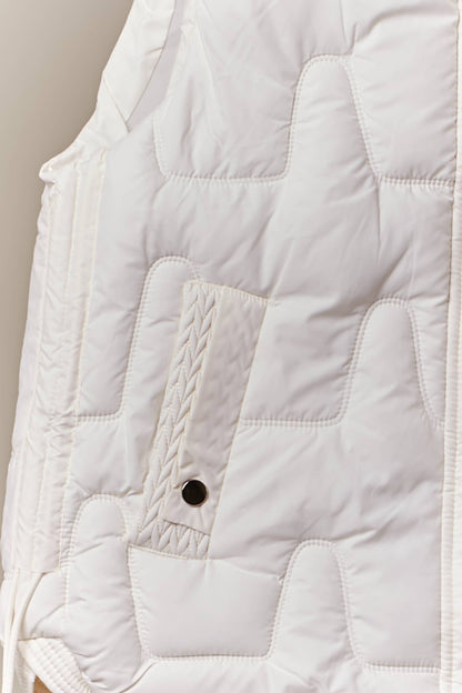 QUILTED SOFT PUFFER VEST