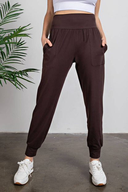 Butter Joggers: Espresso