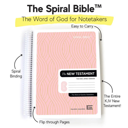 SPIRAL BIBLE™ - KJV NEW TESTAMENT-PINK