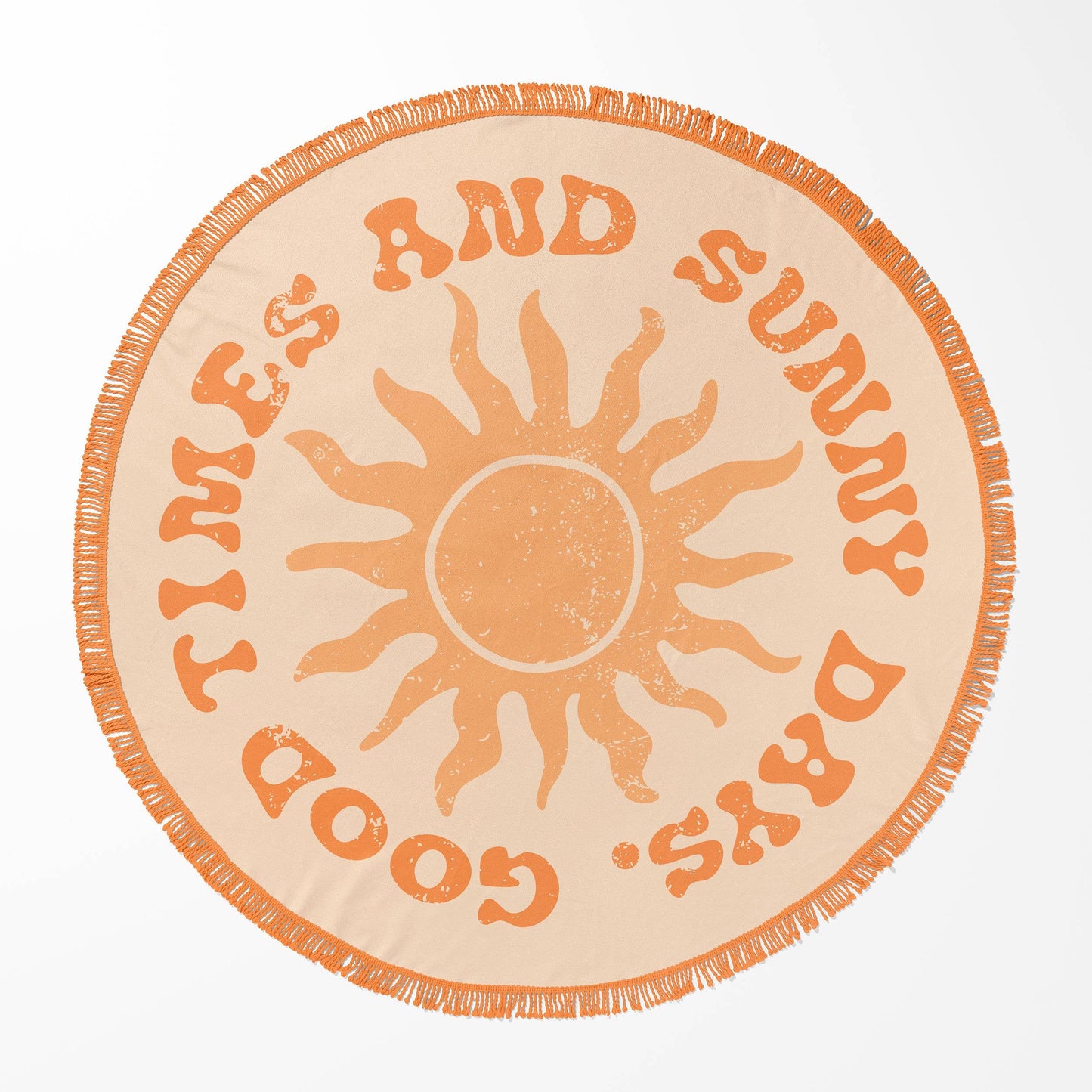5' ROUND BEACH TOWELS (MULTIPLE DESIGNS)