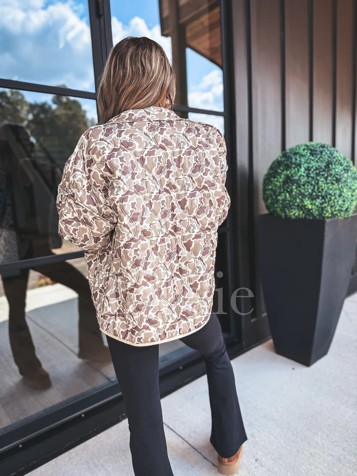 BIRDIE PREORDER Cozy Cloud Jacket in Duck Camo