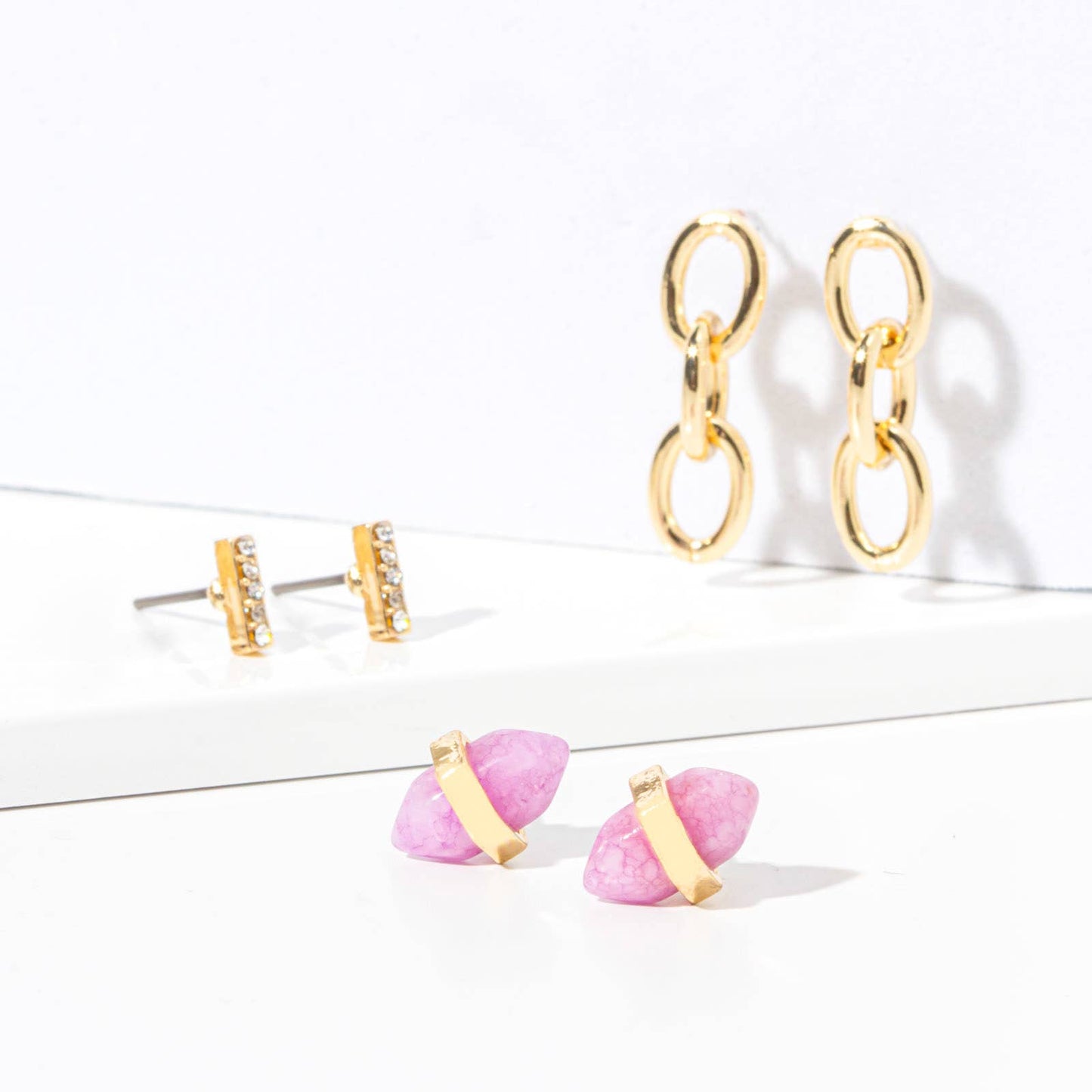 SOUL STACKS TERRA STONE MIX & MATC EARRINGS