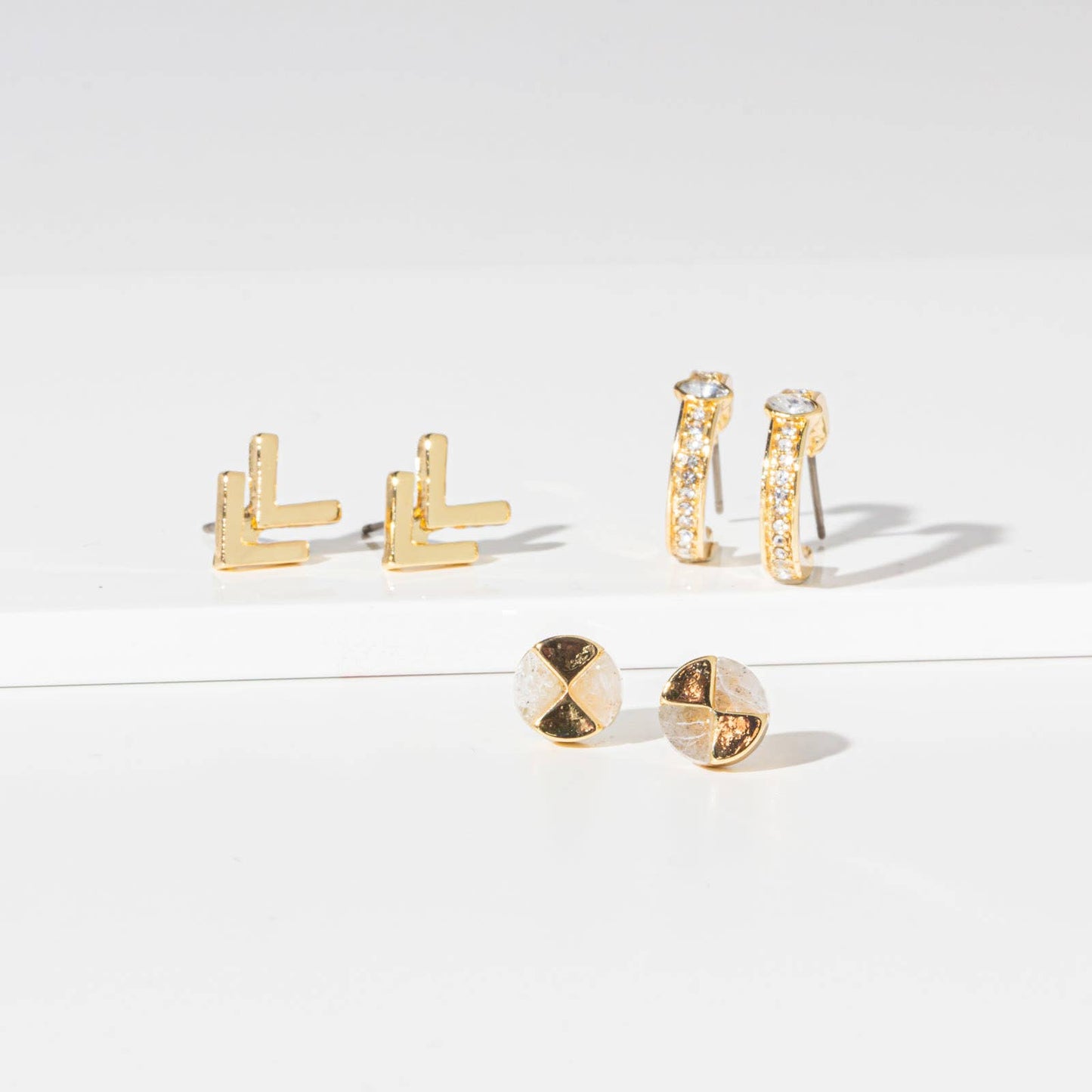 SOUL STACKS TERRA STONE MIX & MATC EARRINGS