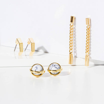 SOUL STACKS TERRA STONE MIX & MATC EARRINGS
