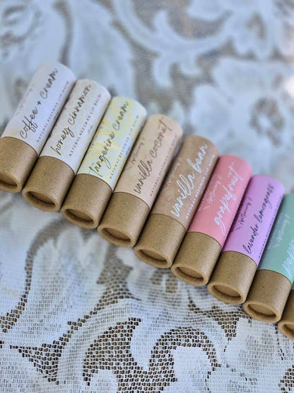 BEESWAX LIP BALM PLASTIC FREE