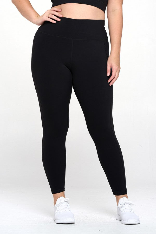 MIRACLE LUXURY POCKET LEGGINGS: BLACK