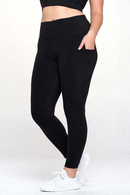 MIRACLE LUXURY POCKET LEGGINGS: BLACK