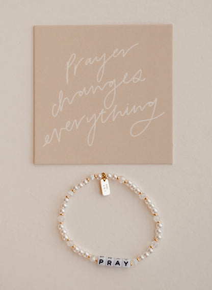 Encouraging Beaded Stretchy Bracelets
