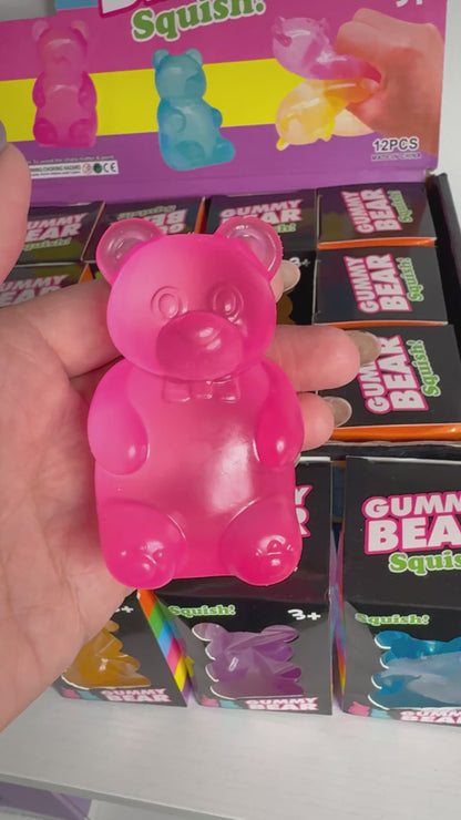 Gummy Bear Squishy Stress Relief Toy* In Stock