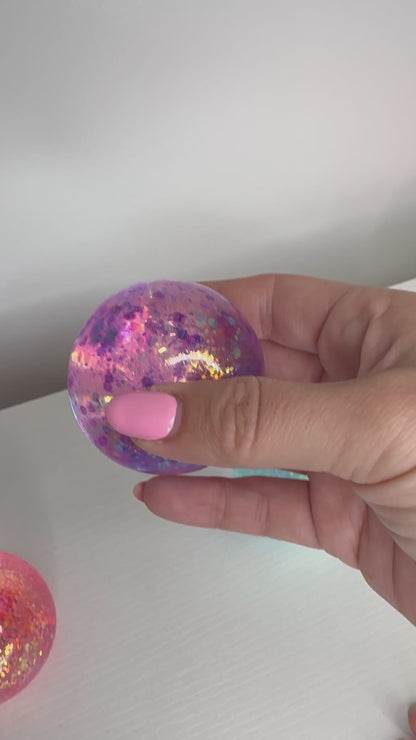 Maltose Glitter Squish Balls *In Stock